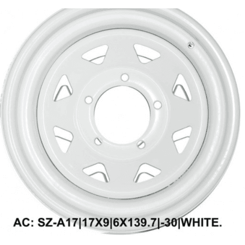 Heavy Duty Steel Wheels (AC) – Isuzu V Cross, Toyota Fortuner & Ford Endeavour
