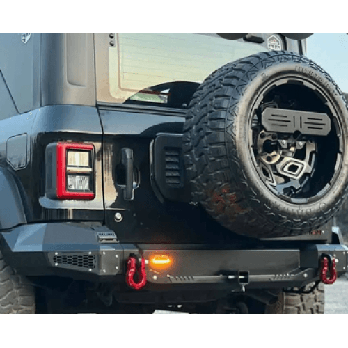 Proman4x4 Thar Roxx Rear Bumper with Tyre Carrier