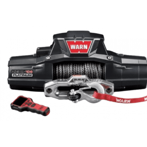 Warn ZEON Platinum 10 S Electric Winch 10,000 lb Spydura Rope