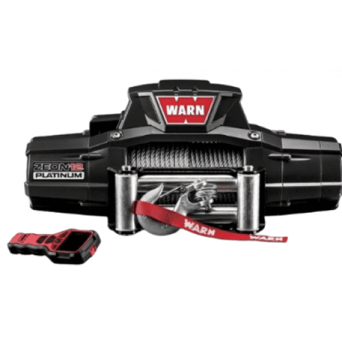Warn ZEON Platinum 12 Electric Winch 12,000 lb Wire Rope