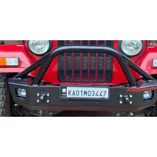 Winch Compatible stubby XPD bumper - Mahindra Thar CRDE